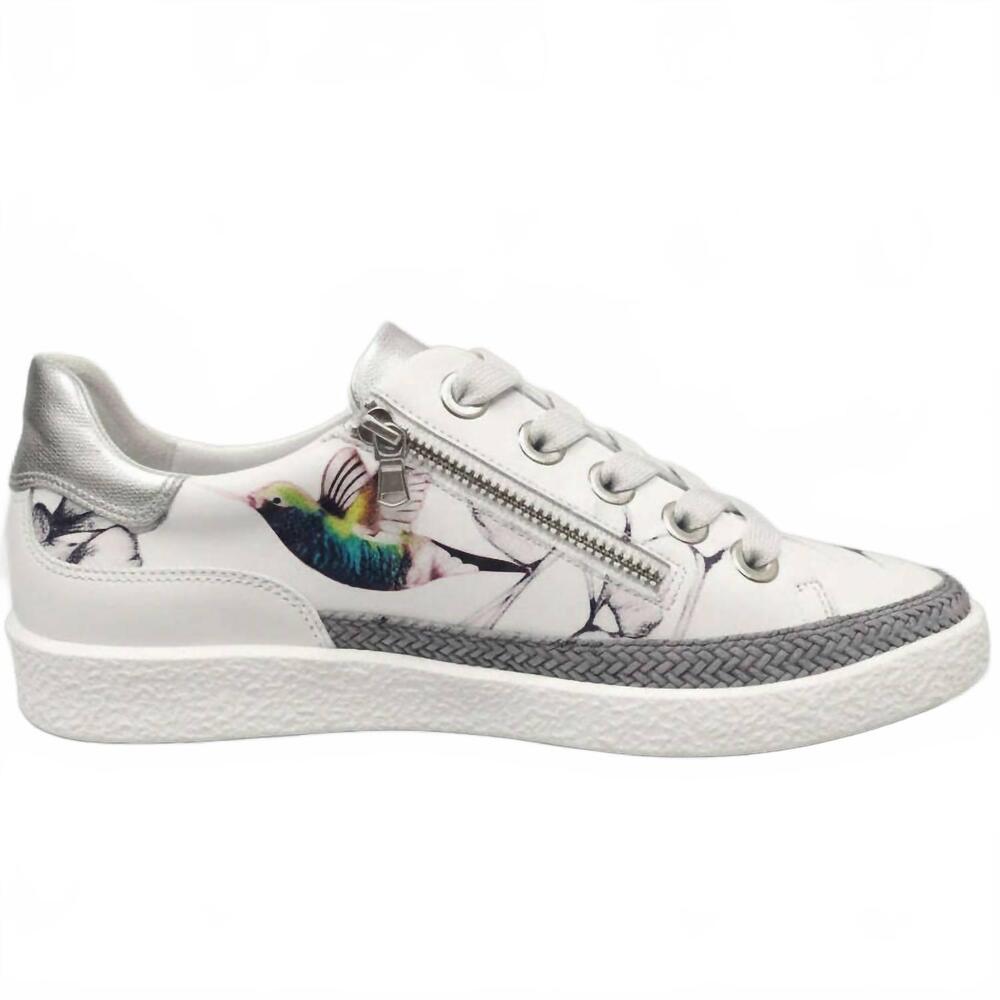 NEW BELLA COMFORTO women's hummingbird sneakers in white